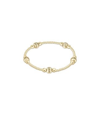 ENEWTON Purpose Dignity 6mm Bead Bracelet - Gold