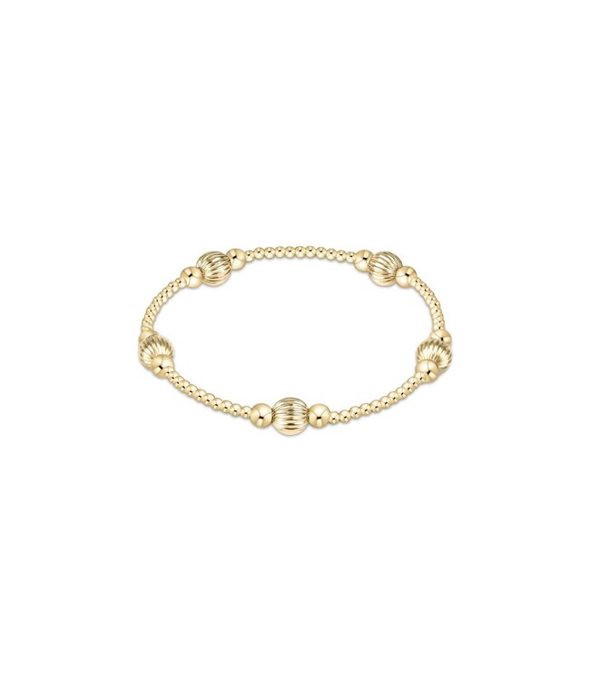 ENEWTON Purpose Dignity 6mm Bead Bracelet - Gold