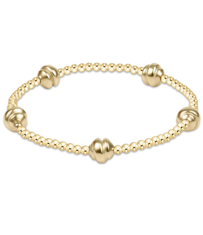 ENEWTON Admire Small Gold 2.5mm Bead Bracelet - Gold