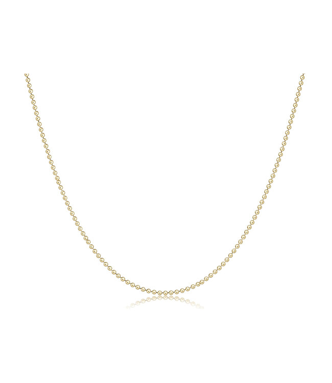 ENEWTON 15" Choker Classic Beaded Chain - Gold