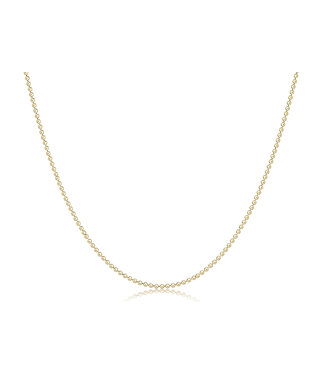 ENEWTON 17" Choker Classic Beaded Chain - Gold