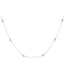 ENEWTON 15” Simplicity 4MM Bead Gold Choker