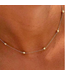 ENEWTON 15” Simplicity 4MM Bead Gold Choker