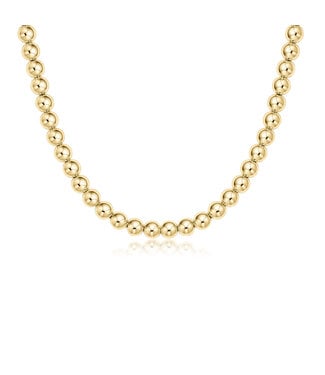 ENEWTON 15" Choker Classic Gold  6mm Bead
