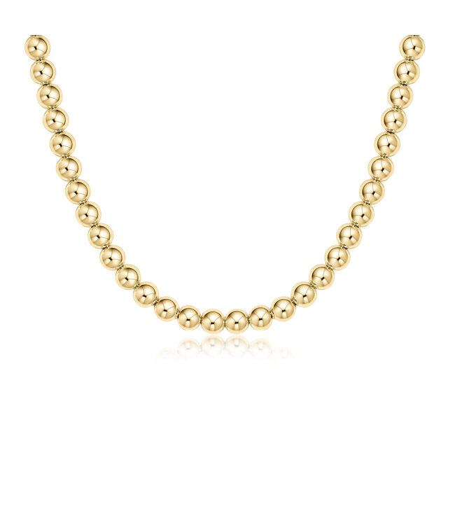 ENEWTON 15" Choker Classic Gold  6mm Bead