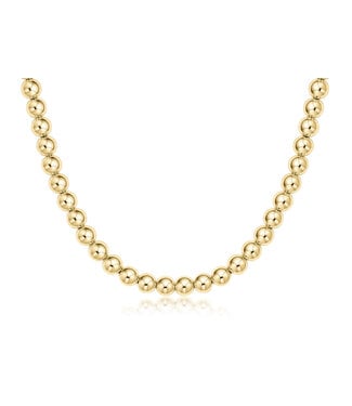 ENEWTON 17" Choker Classic Gold 6mm Bead