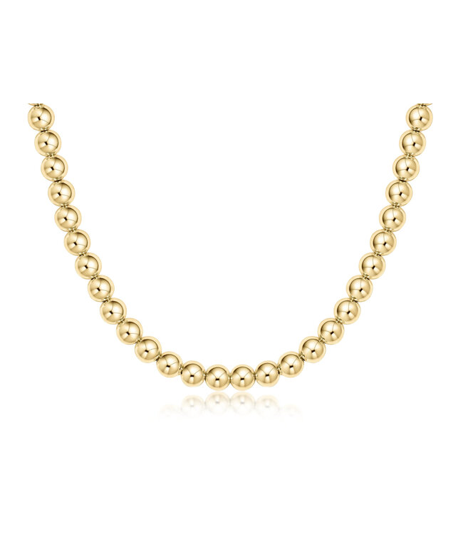 ENEWTON 17" Choker Classic Gold 6mm Bead