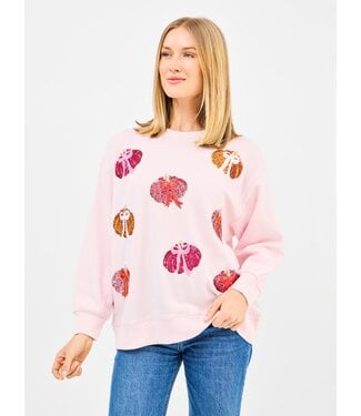 Sarah Sweatshirt Pumpkin Bows
