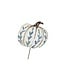 THE ROUND TOP COLLECTION Blue & White Pumpkins - Sold Individually