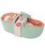 Love, Stella My First Doll Peach & Bassinet Set