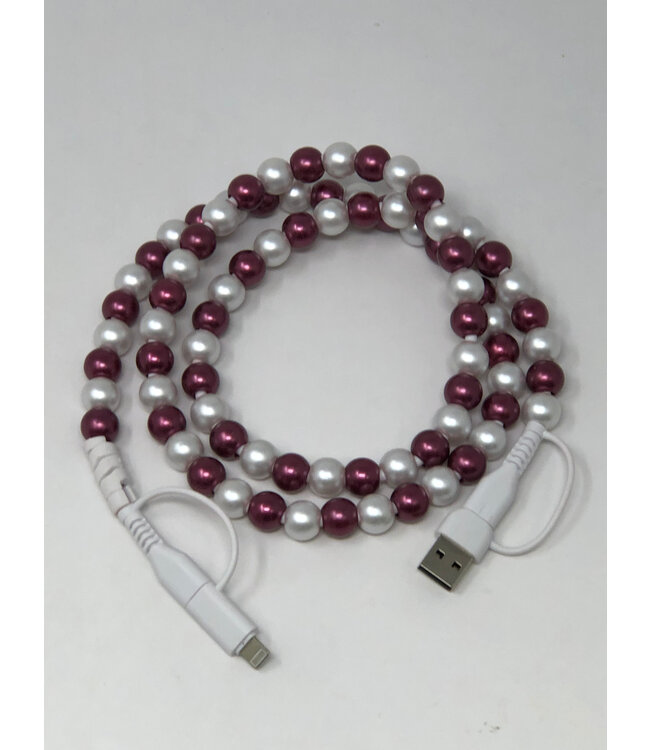 4-in-1 Beaded Charging Cable