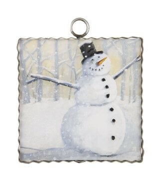 THE ROUND TOP COLLECTION Mini Gallery Snowy Snowman