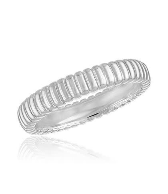 Dome Band Stack Ring