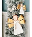 THE ROUND TOP COLLECTION Gilded Ribbon Angel