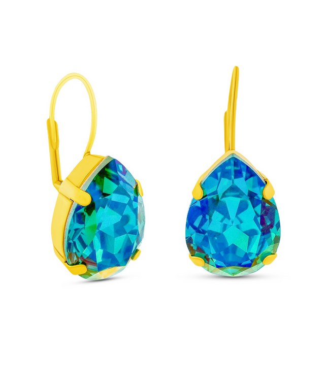 TOVA Lumi Hook Earrings in Candy Crush