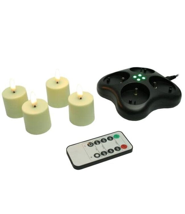 Radiance Votives with Remote Set