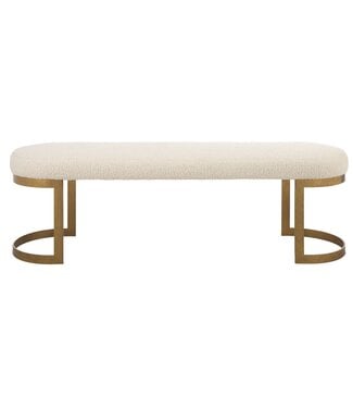 UTTERMOST Infinity Bench, Gold