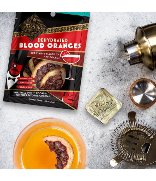 Dehydrated Blood Oranges