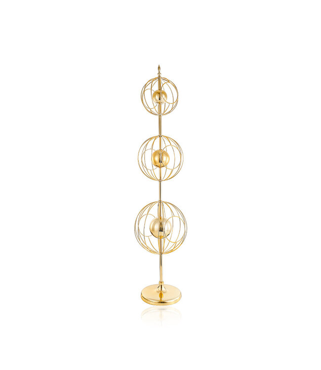 48.5" Decorative Gold Accessory with Sphere