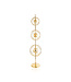 48.5" Decorative Gold Accessory with Sphere