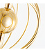 48.5" Decorative Gold Accessory with Sphere