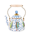 MACKENZIE CHILDS Go Fish 2 Quart Tea Kettle