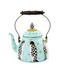 MACKENZIE CHILDS Penguin Parade 2 Quart Tea Kettle