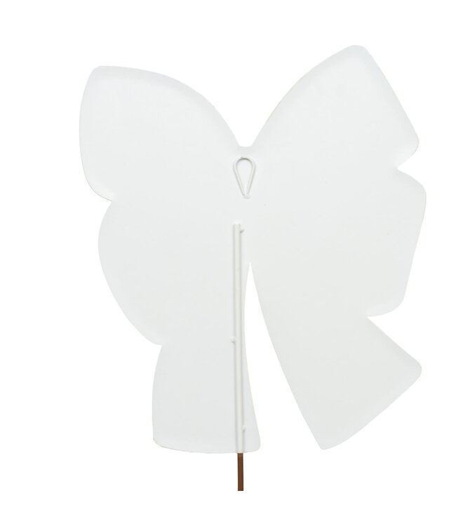 THE ROUND TOP COLLECTION Green and White Striped Bow