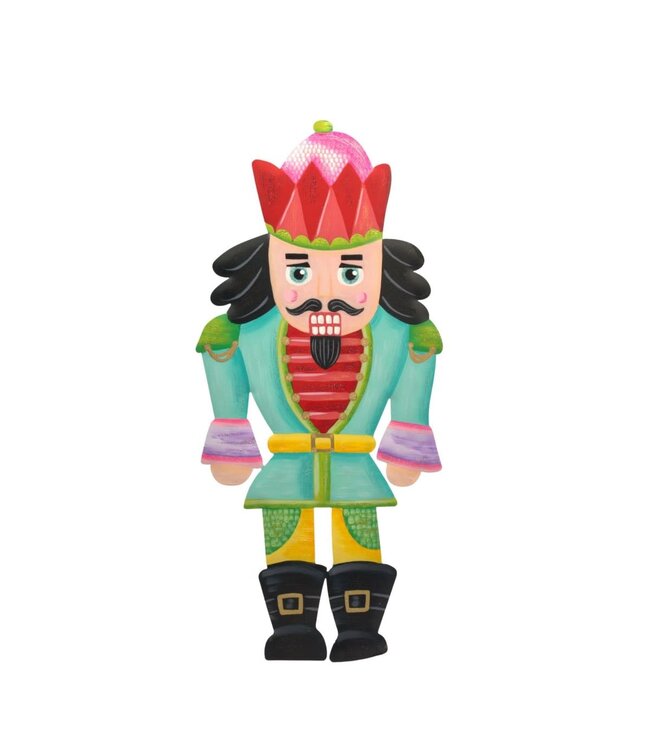 THE ROUND TOP COLLECTION Merry & Bright Nutcracker Medium