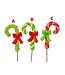 THE ROUND TOP COLLECTION Merry & Bright Candy Canes With Bows