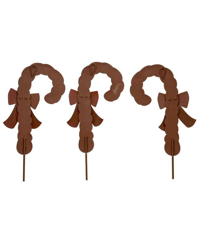 THE ROUND TOP COLLECTION Merry & Bright Candy Canes With Bows