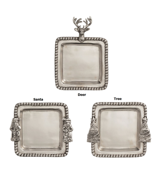 Figural Handle Trinket Tray