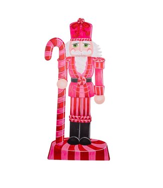 THE ROUND TOP COLLECTION Yard Pinkmas Nutcracker