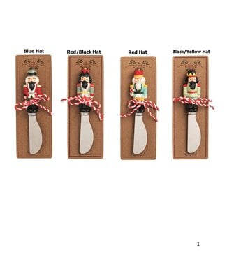 Ceramic Nutcracker Spreaders