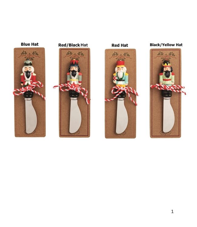 Ceramic Nutcracker Spreaders