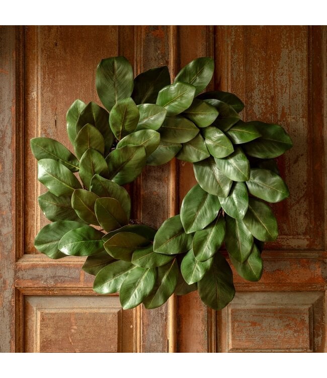 24" Monticello Magnolia Wreath