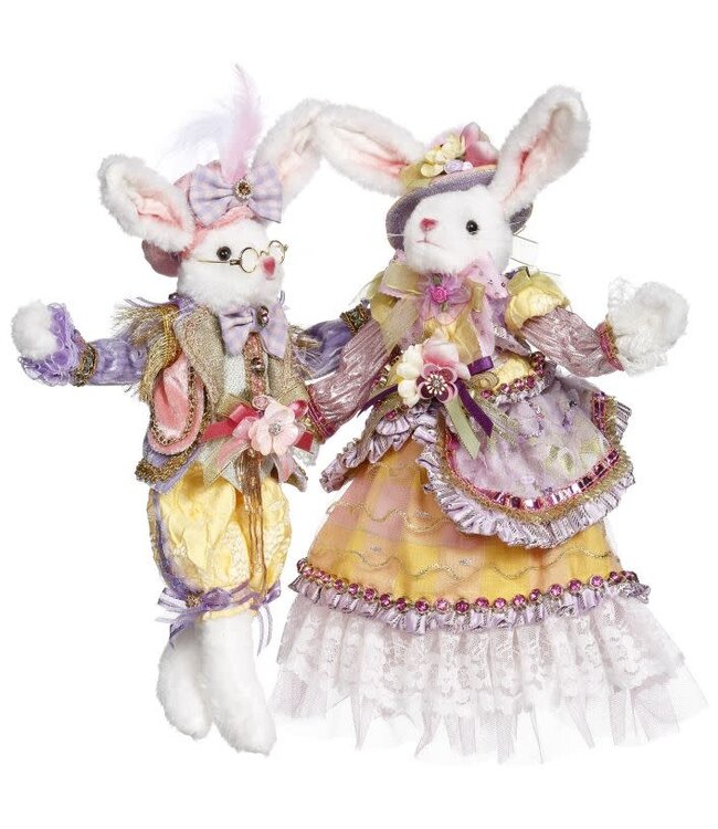MARK ROBERTS Mr and Mrs Cottontail Rabbit 11"-13"