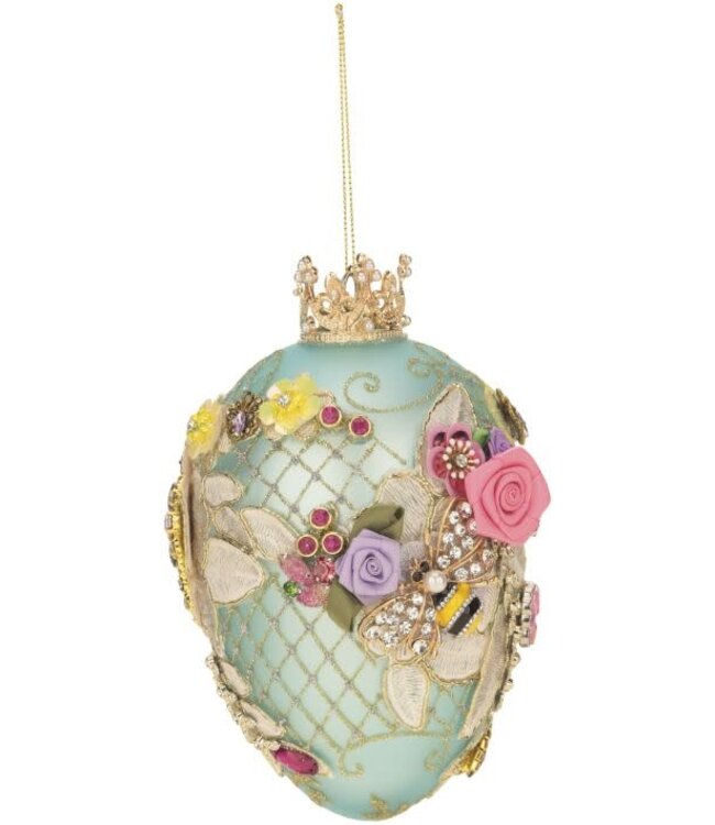 MARK ROBERTS 7" Faberge Jewel Easter Egg