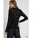 Hailey Lace Sheer Long Sleeve Top