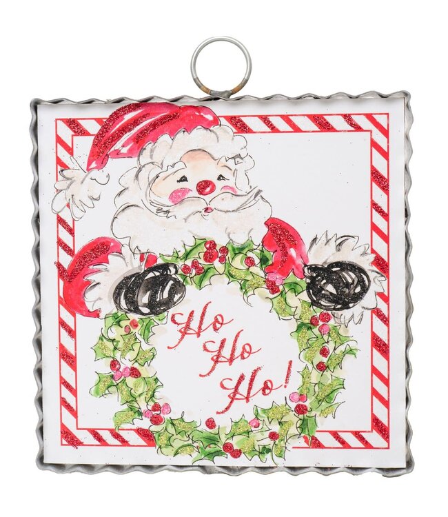 THE ROUND TOP COLLECTION Mini Beck's HoHoHo Santa