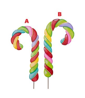 THE ROUND TOP COLLECTION Merry & Bright Candy Cane Large