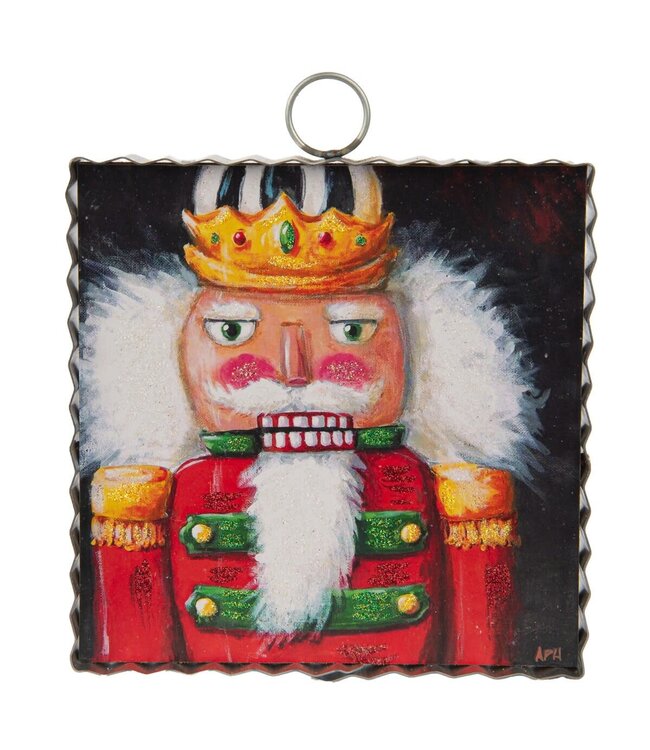 THE ROUND TOP COLLECTION Mini Elegant Nutcracker Print