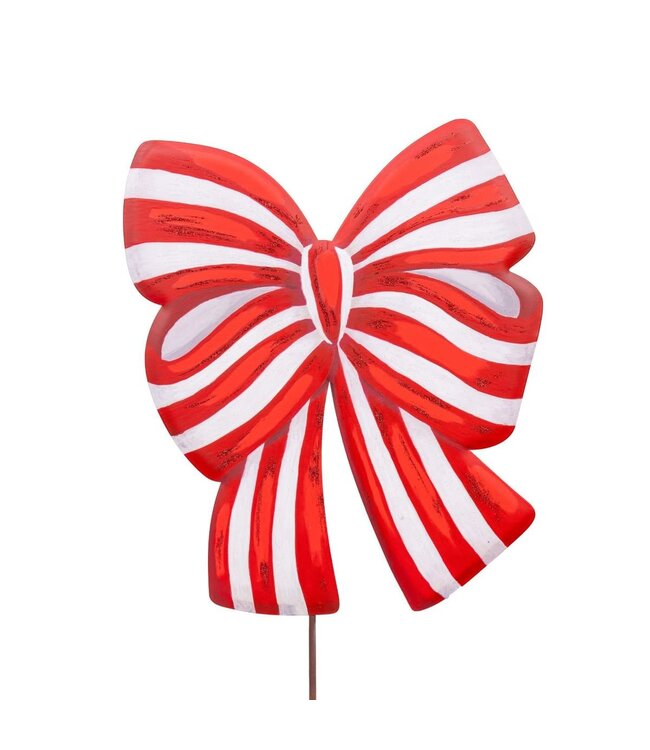 THE ROUND TOP COLLECTION Red and White Bow