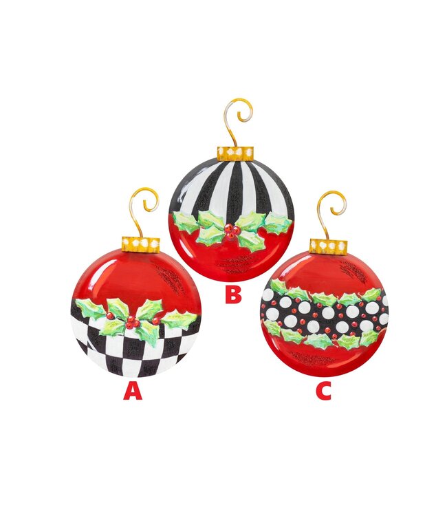 THE ROUND TOP COLLECTION Elegant Ornament Ornament - Sold Individually