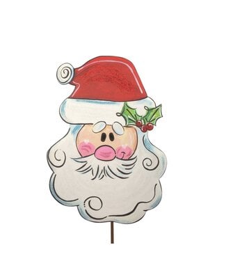 THE ROUND TOP COLLECTION Martin's Broom Mustache Santa