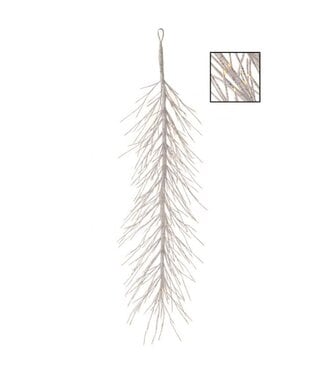 48” LED Birch Garland Plug In Remote