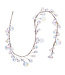 10' Clear Iridescent Branch Ball Garland