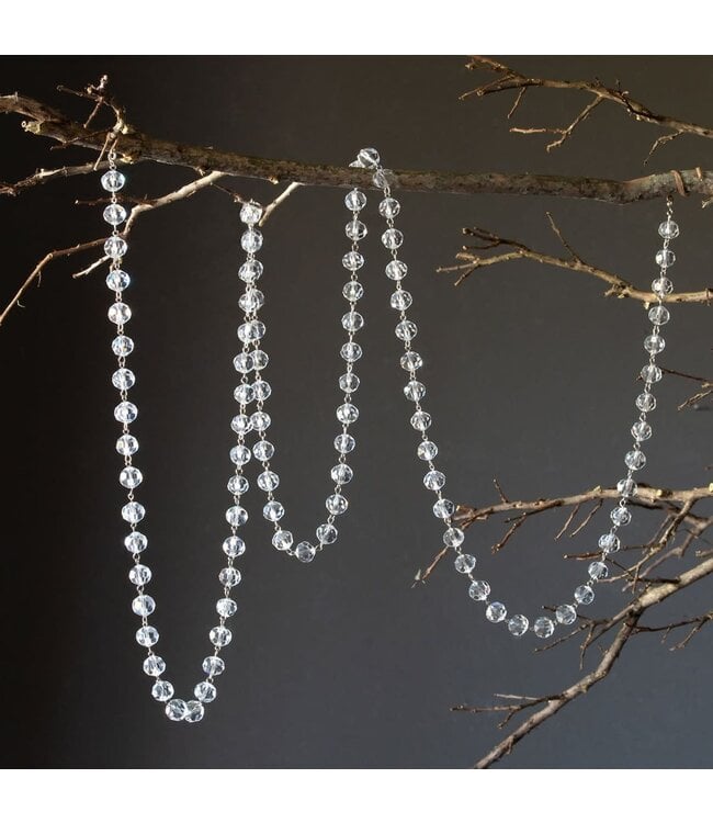 Faceted Crystal Garland