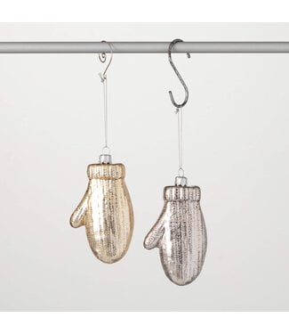 Brushed Mitten Ornament
