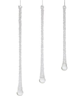 Icicle Drop Hanging Ornament